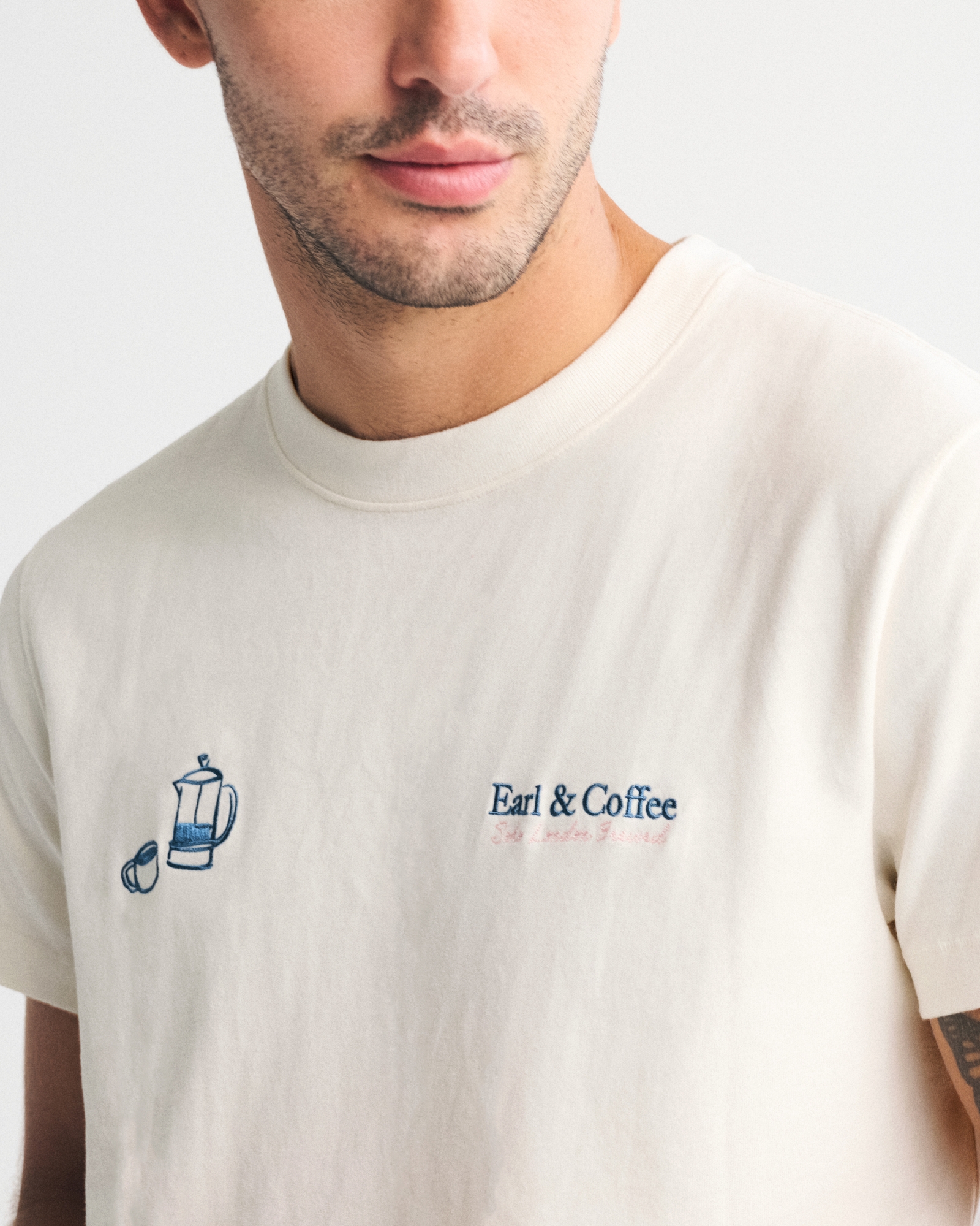 Premium Heavyweight Café Graphic Tee