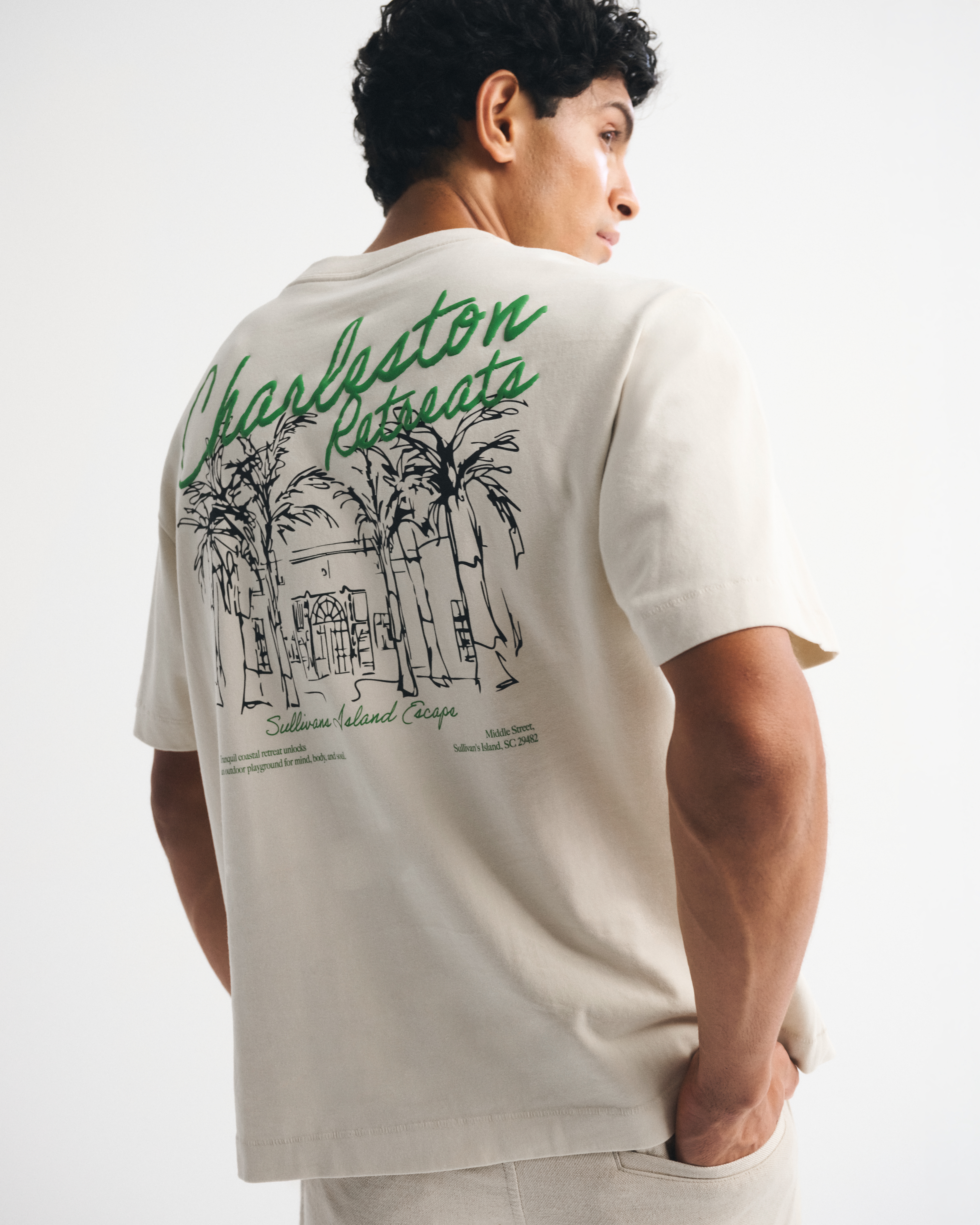 Men's Premium Heavyweight 2.0 Charleston Graphic Tee | Men's Men's Premium Heavyweight 2.0 Charleston Graphic Tee | Men's