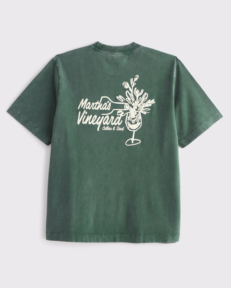 Premium Heavyweight Café Graphic Tee