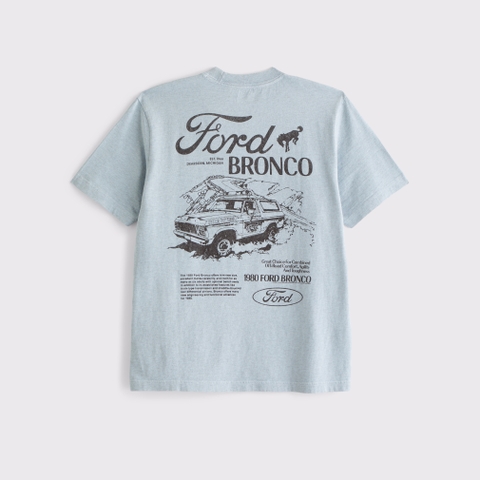 Мужские футболки Abercrombie & Fitch Jeep Vintage-Inspired Graphic Tee