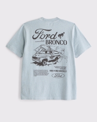 Camiseta con estampa de inspiración vintage de Bronco