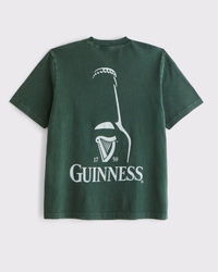 Camiseta con estampa de inspiración vintage de Guinness