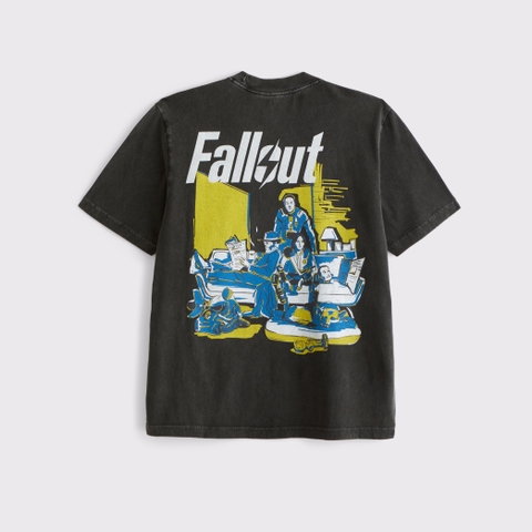 Мужские футболки Abercrombie & Fitch Fallout Vintage-Inspired Graphic Tee
