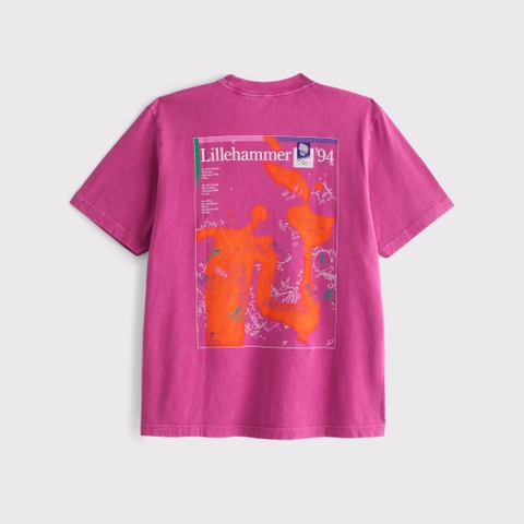 Мужские футболки Abercrombie & Fitch Olympics Vintage-Inspired Graphic Tee