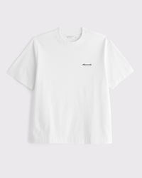 Camiseta gruesa prémium con micrologo 2.0