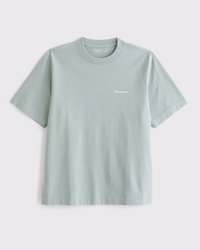 Camiseta gruesa prémium con micrologo 2.0