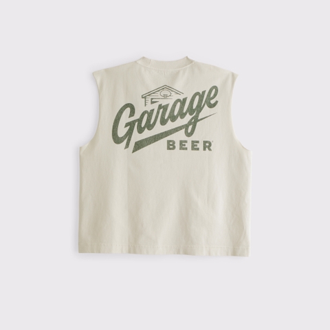 Мужские топы Abercrombie & Fitch Premium Heavyweight Garage Beer Graphic Tank