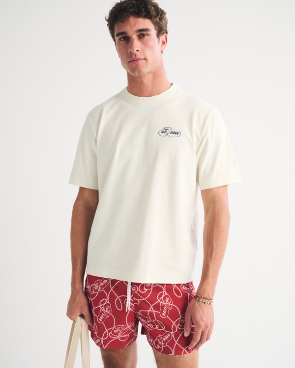Sperry Premium Heavyweight 2.0 Tee, Cream view 2