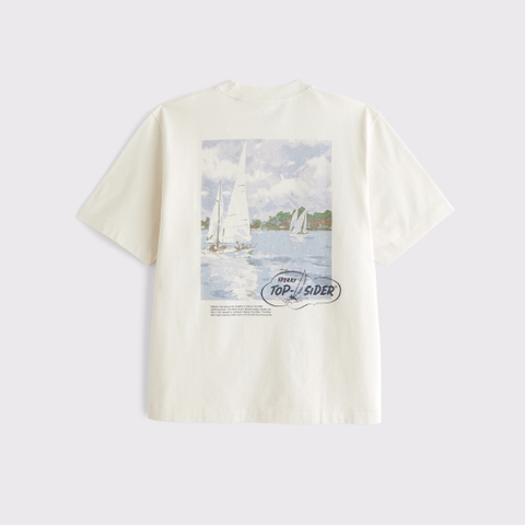 Мужские футболки Abercrombie & Fitch Sperry Long-Sleeve Premium Heavyweight 2.0 Tee