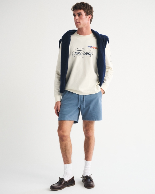 Sperry Long-Sleeve Premium Heavyweight 2.0 Tee, Cream view 2