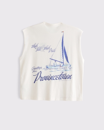 Pride P-Town Graphic Drop Shoulder Tank from Abercrombie & Fitch - $45