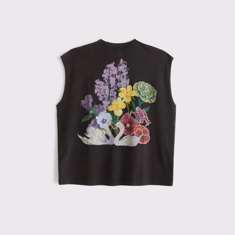Мужские топы Abercrombie & Fitch Pride P-Town Graphic Drop Shoulder Tank