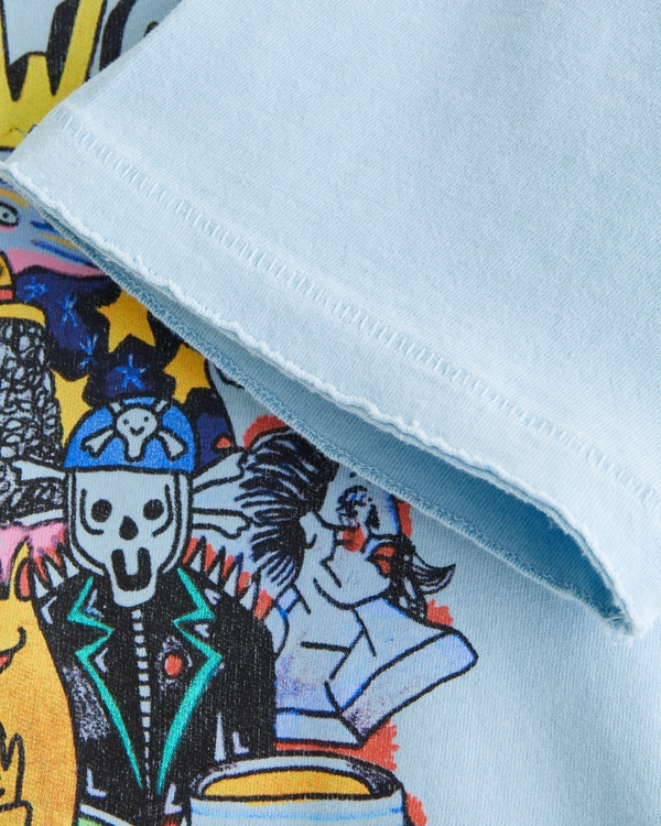 Pride Remi Wolf Graphic Tee, Light Blue view 2