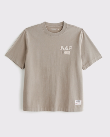 Logo Graphic Premium Heavyweight 2.0 Tee from Abercrombie & Fitch - $45