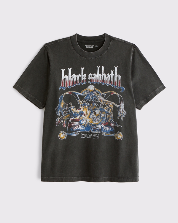 Black Sabbath Graphic Tee, Black Wash view 1