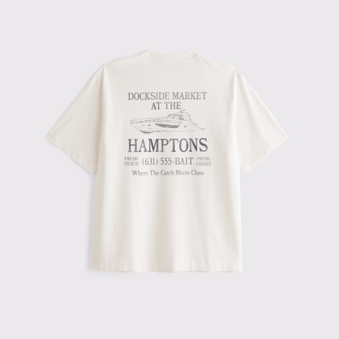 Мужские футболки Abercrombie & Fitch Hamptons Graphic Premium Heavyweight 2.0 Tee