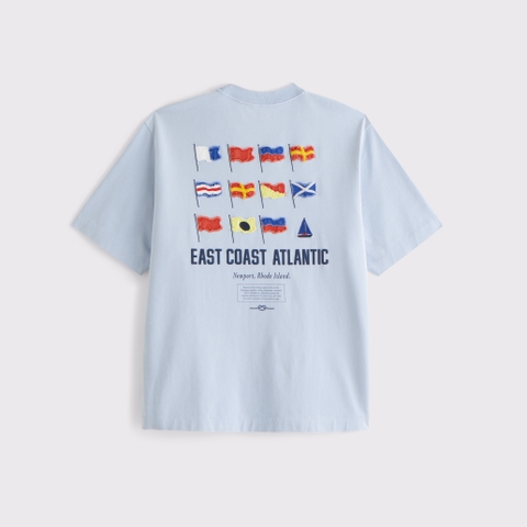Мужские футболки Abercrombie & Fitch Newport Graphic Premium Heavyweight 2.0 Tee