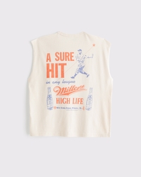 Miller High Life Graphic Drop-Shoulder Tank