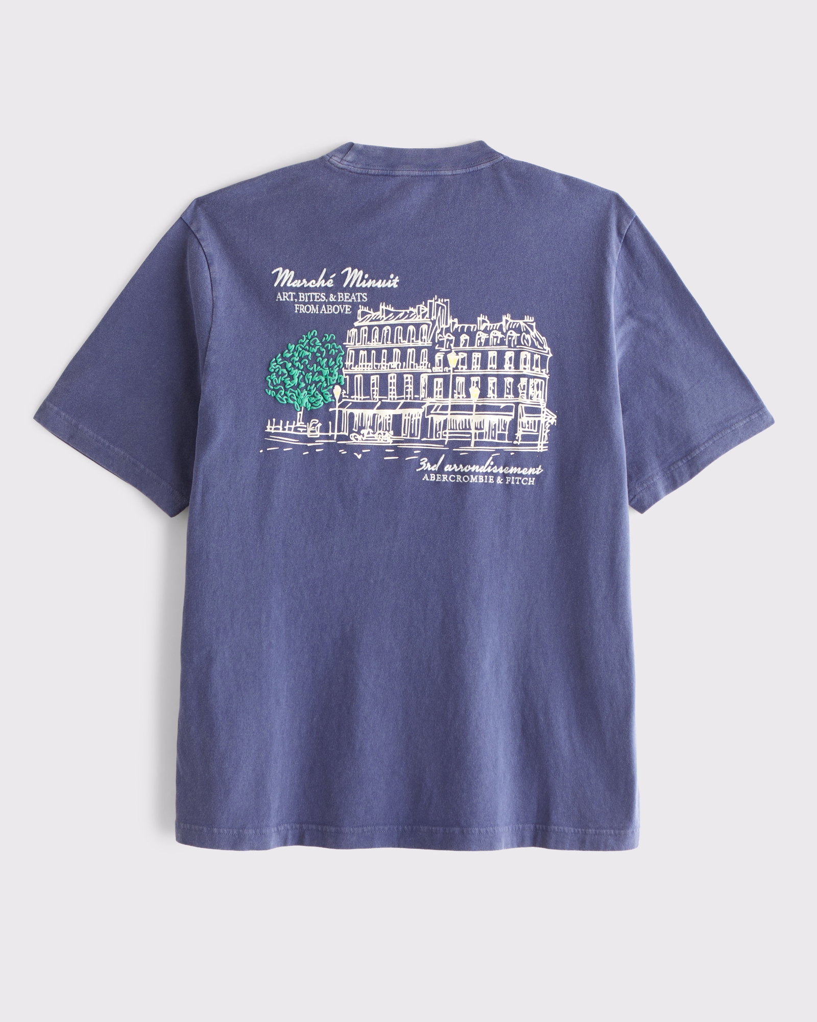 Abercrombie & Fitch Tour de France Vintage-Inspired Graphic Tee