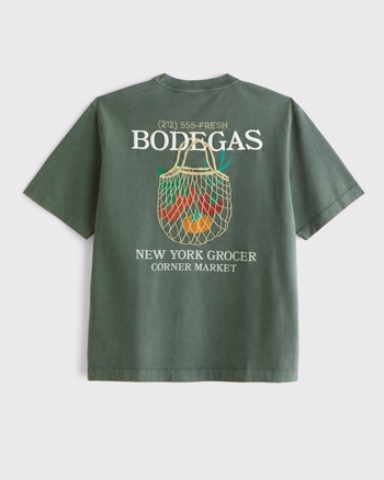 Premium Heavyweight 2.0 Graphic Tee from Abercrombie & Fitch - $45