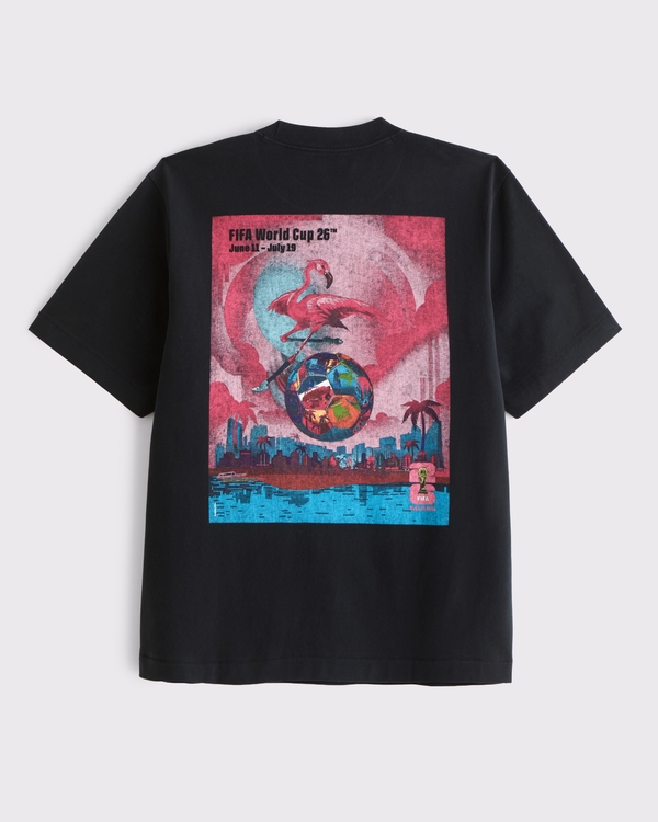 FIFA World Cup Graphic Premium Heavyweight 2.0 Tee, Black view 1
