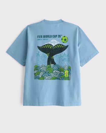 FIFA World Cup Graphic Premium Heavyweight 2.0 Tee from Abercrombie & Fitch - $55