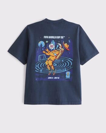 FIFA World Cup Graphic Premium Heavyweight 2.0 Tee from Abercrombie & Fitch - $55