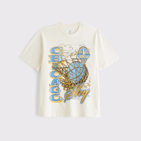 Мужские футболки Abercrombie & Fitch Dallas Wings Vintage-Inspired Graphic Tee