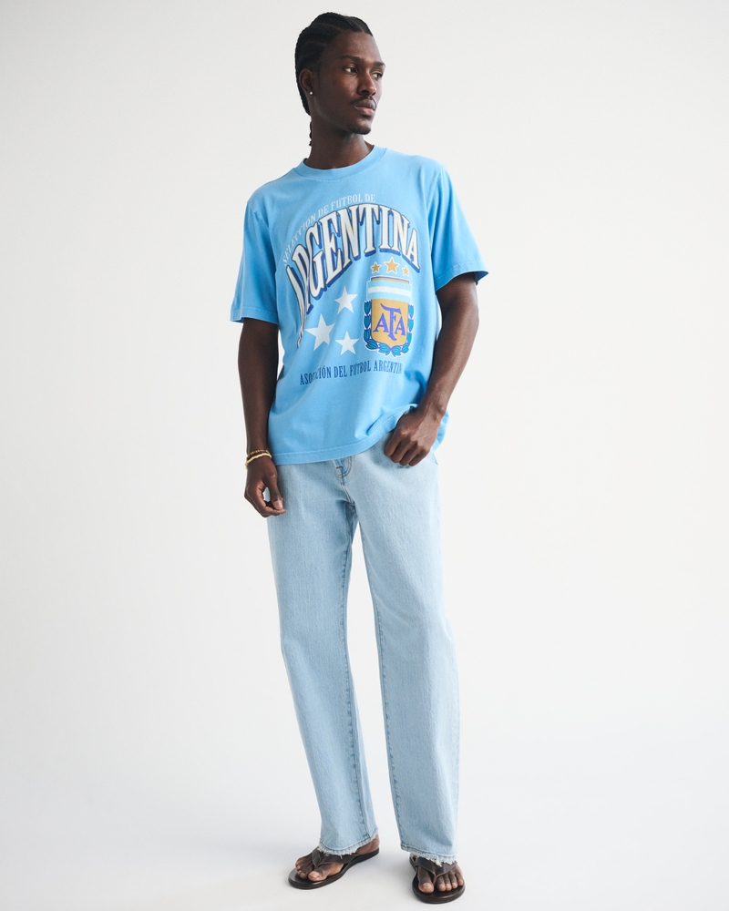 Men's Germany Football Graphic Oversized Tee | Men's Clearance