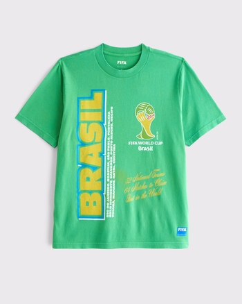 Brazil Football Graphic Tee from Abercrombie & Fitch - $50