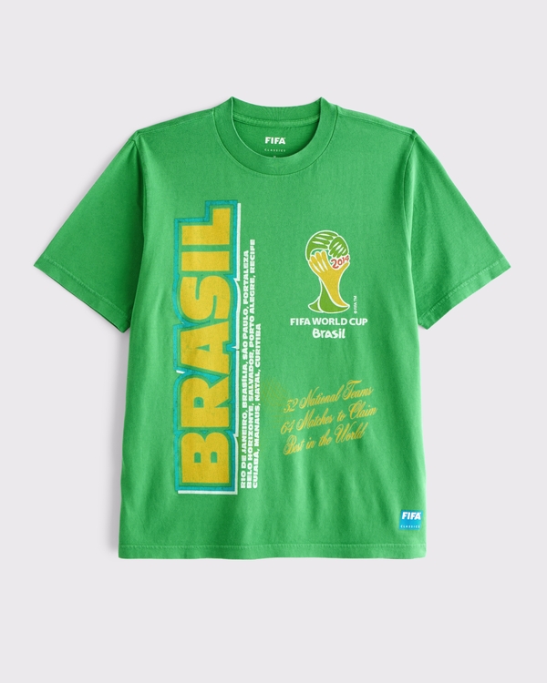 Men's Brazil Football Graphic Tee | Men's Summer Sale Up To 50