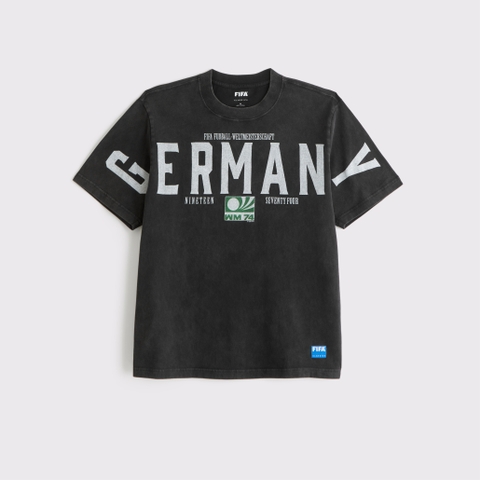 Мужские футболки Abercrombie & Fitch England Football Graphic Tee