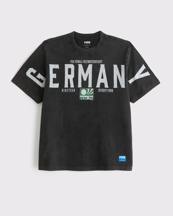 Germany Football Graphic Oversized Tee from Abercrombie & Fitch - $50