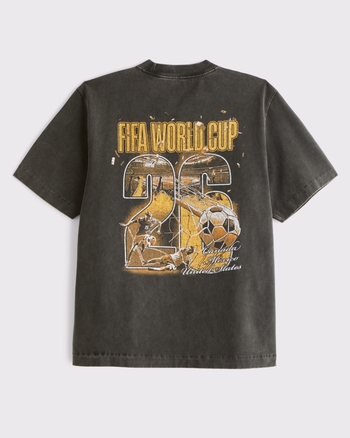 FIFA Graphic Premium Heavyweight 2.0 Tee from Abercrombie & Fitch - $55