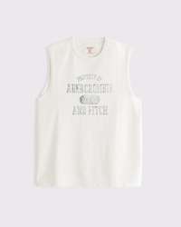 Premium Heavyweight Logo Tank