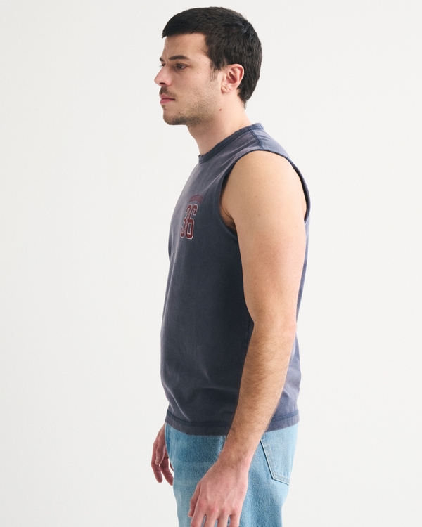 Premium Heavyweight Logo Tank