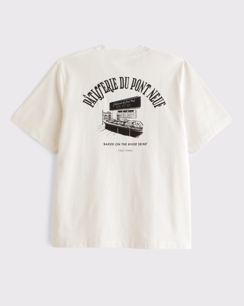 Paris Graphic Premium Heavyweight 2.0 Tee from Abercrombie & Fitch - $45