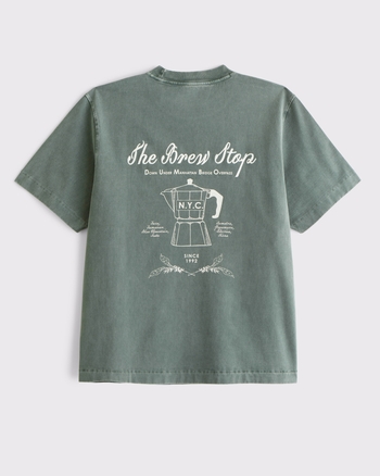 NYC Graphic Premium Heavyweight 2.0 Tee from Abercrombie & Fitch - $45