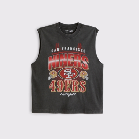 Мужские топы Abercrombie & Fitch Philadelphia Eagles Muscle Tank