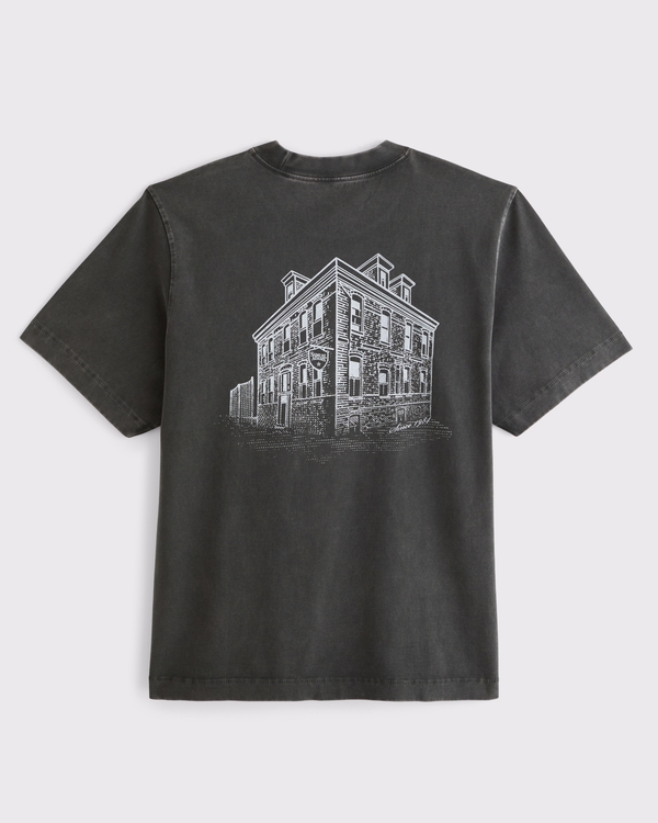 Samuel Adams Premium Heavyweight 2.0 Tee, Black view 1