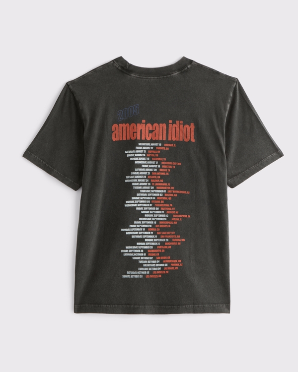 Green Day Graphic Tee, Black view 1