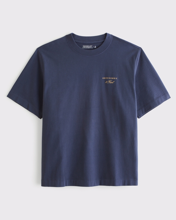 Premium Heavyweight 2.0 Tee, Sapphire view 1