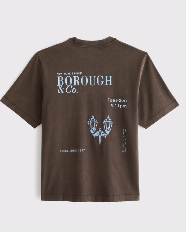 Premium Heavyweight 2.0 Tee, Espresso view 1