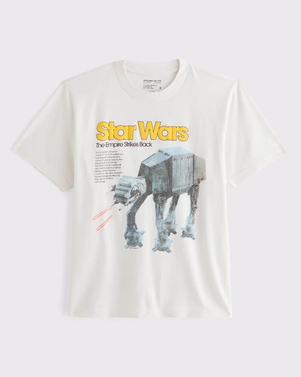 The Empire Strikes Back Vintage-Inspired Tee, White view 1