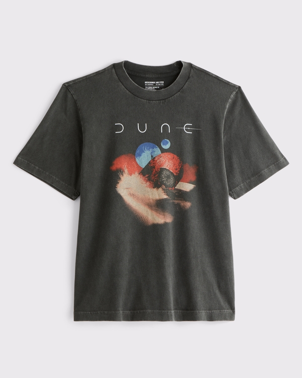 Dune Vintage-Inspired Tee, Black view 1