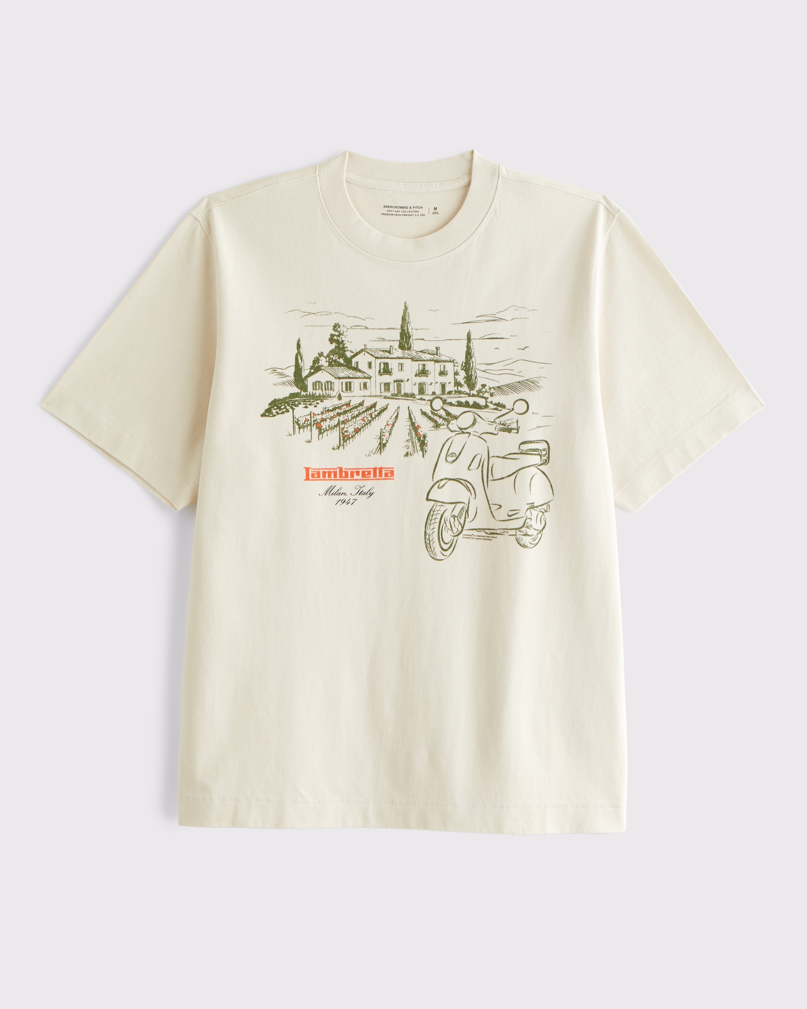 Men's Lambretta Premium Heavyweight 2.0 Graphic Tee | Men's Tops