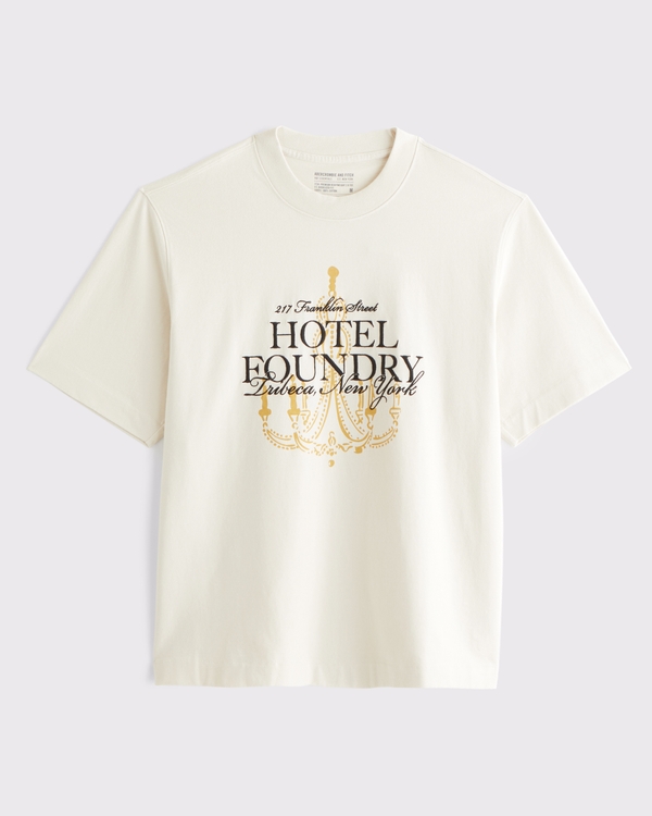 Premium Heavyweight 2.0 Tee, Warm Beige view 1