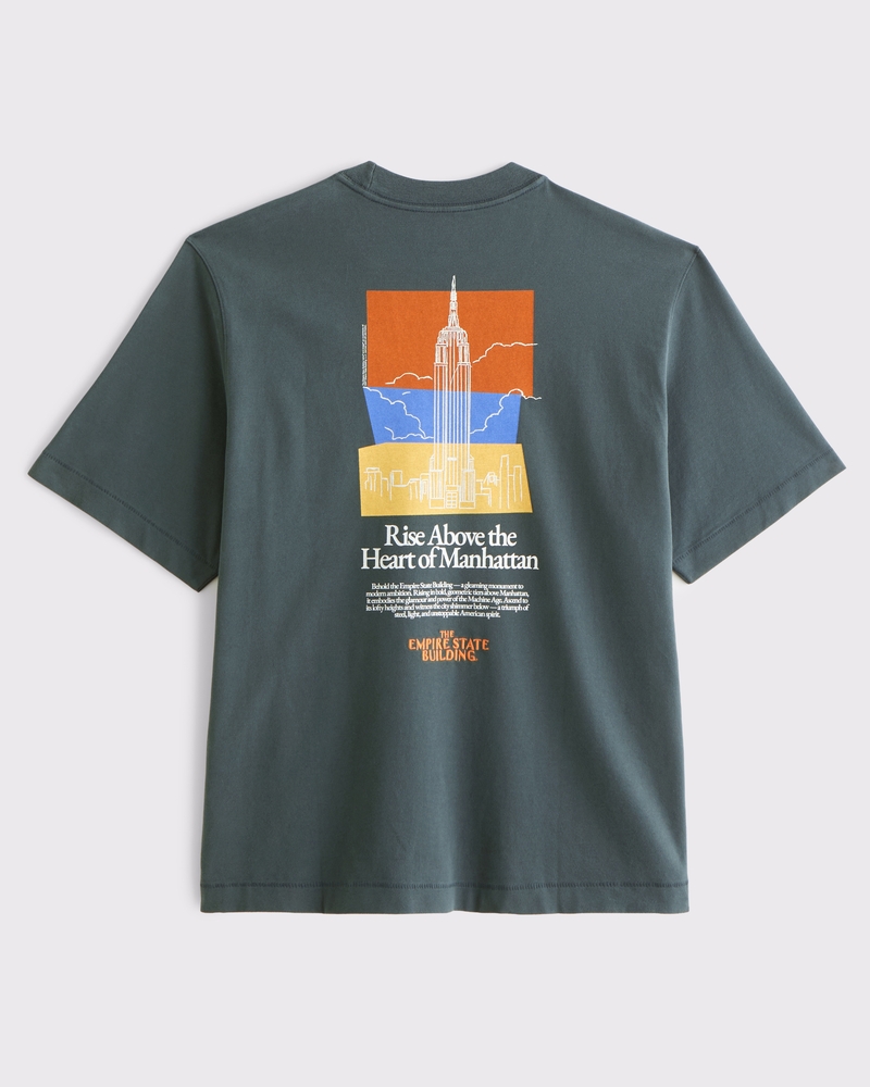 Empire State Building Premium Heavyweight 2.0 Tee - thumbnail 2