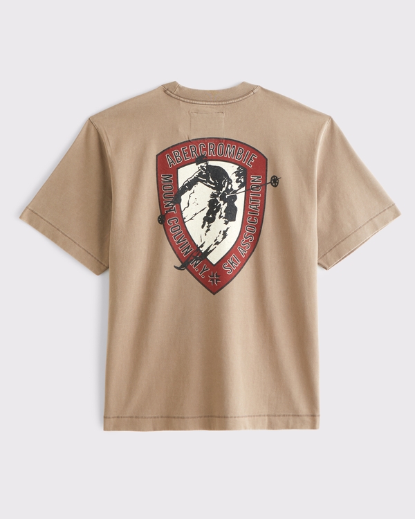 Premium Heavyweight 2.0 Tee, Taupe view 1