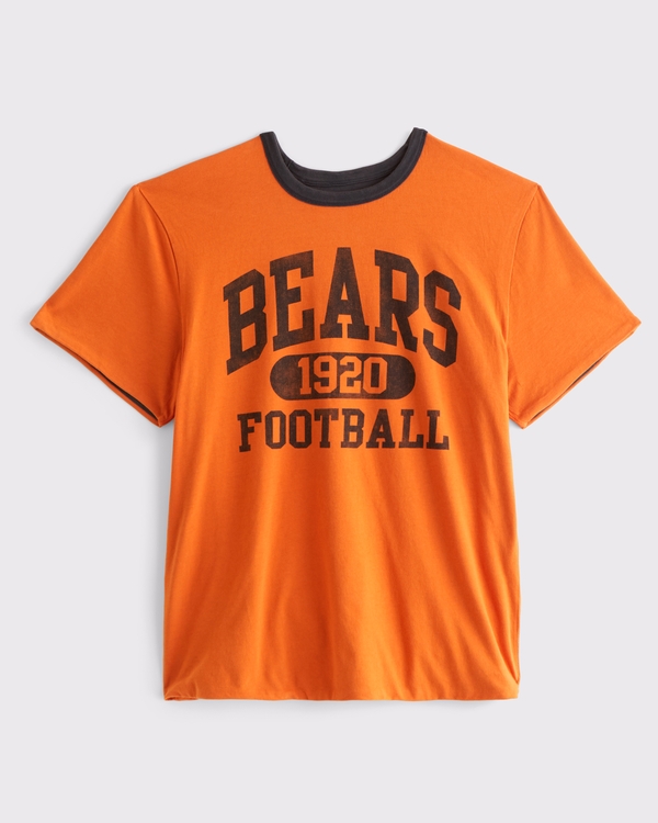 Chicago Bears Home & Away Reversible Tee, Dark Purple - Bears view 2